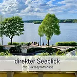 Heimathafen Dieksee - Mit Direktem Seeblick & Balkon Am Dieksee アパート *