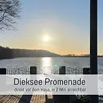 Heimathafen Dieksee - Mit Direktem Seeblick & Balkon Am Dieksee * マレンテ