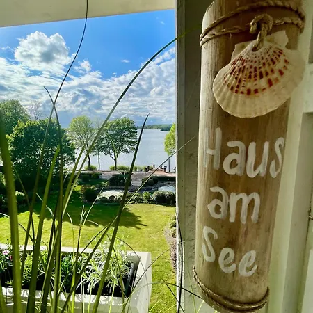 Traumhafte Mit Seeblick Am Dieksee Apartman Malente