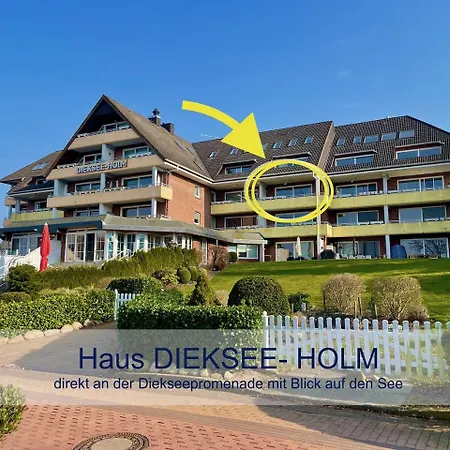 Heimathafen Dieksee - Mit Direktem Seeblick & Balkon Am Dieksee *