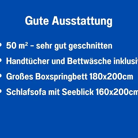 Heimathafen Dieksee - Mit Direktem Seeblick & Balkon Am Dieksee Apartman