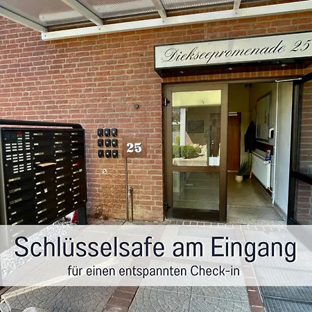 아파트 Heimathafen Dieksee - Mit Direktem Seeblick & Balkon Am Dieksee