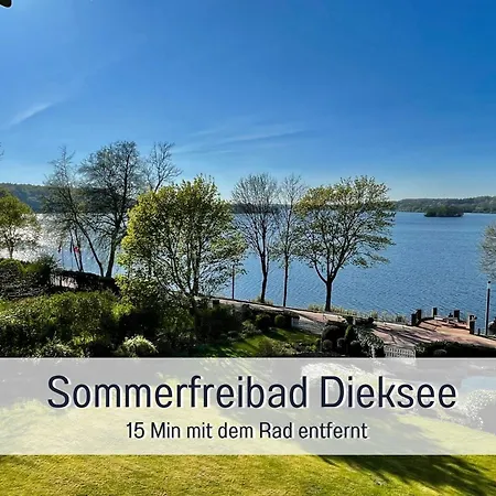 Apartman Heimathafen Dieksee - Mit Direktem Seeblick & Balkon Am Dieksee Malente