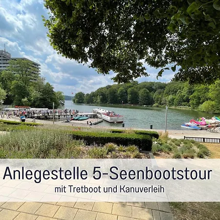 Heimathafen Dieksee - Mit Direktem Seeblick & Balkon Am Dieksee 아파트 *