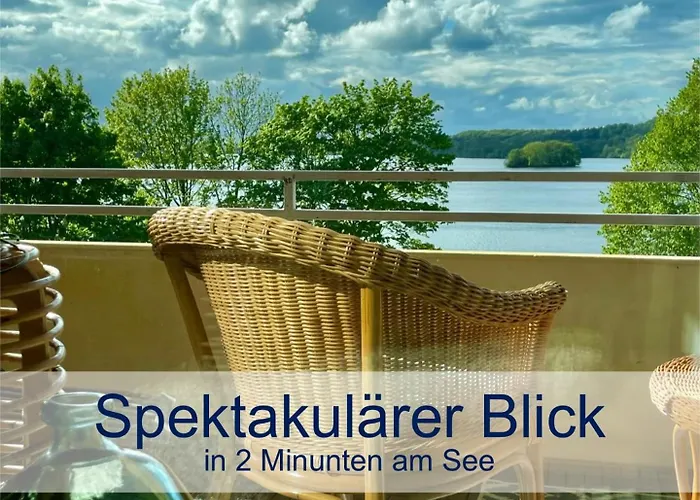 Appartement Heimathafen Dieksee - Mit Direktem Seeblick & Balkon Am Dieksee Malente