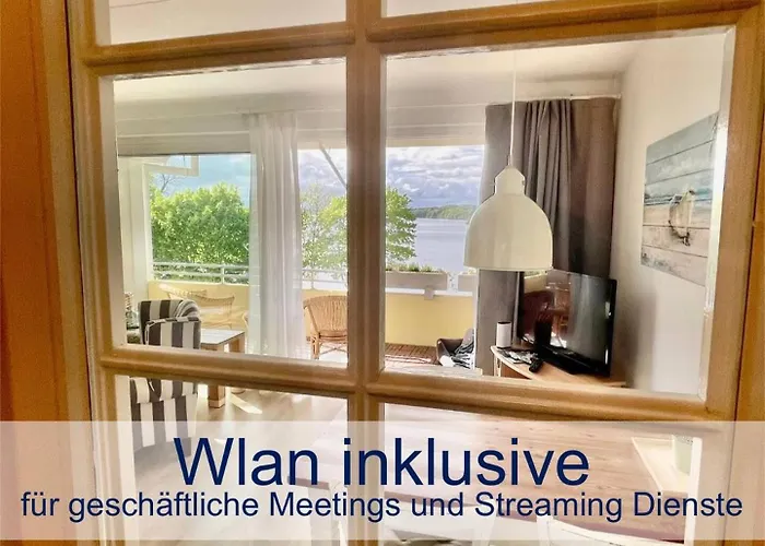 Heimathafen Dieksee - Mit Direktem Seeblick & Balkon Am Dieksee Appartement Malente