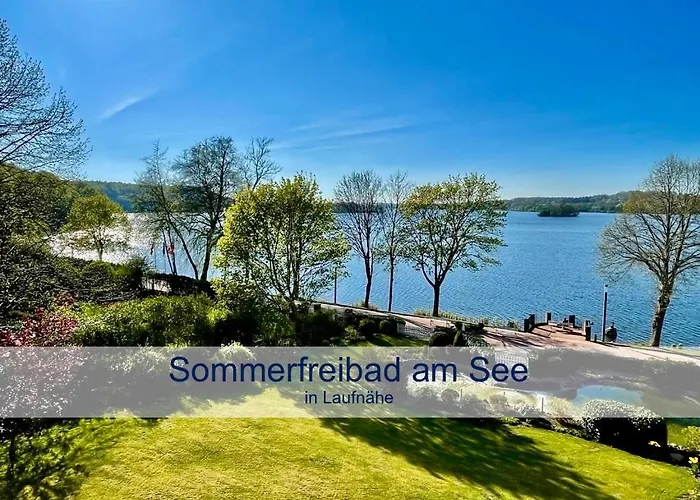 Heimathafen Dieksee - Mit Direktem Seeblick & Balkon Am Dieksee Appartement *