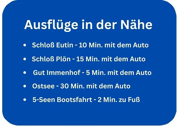 Heimathafen Dieksee - Mit Direktem Seeblick & Balkon Am Dieksee Appartement *